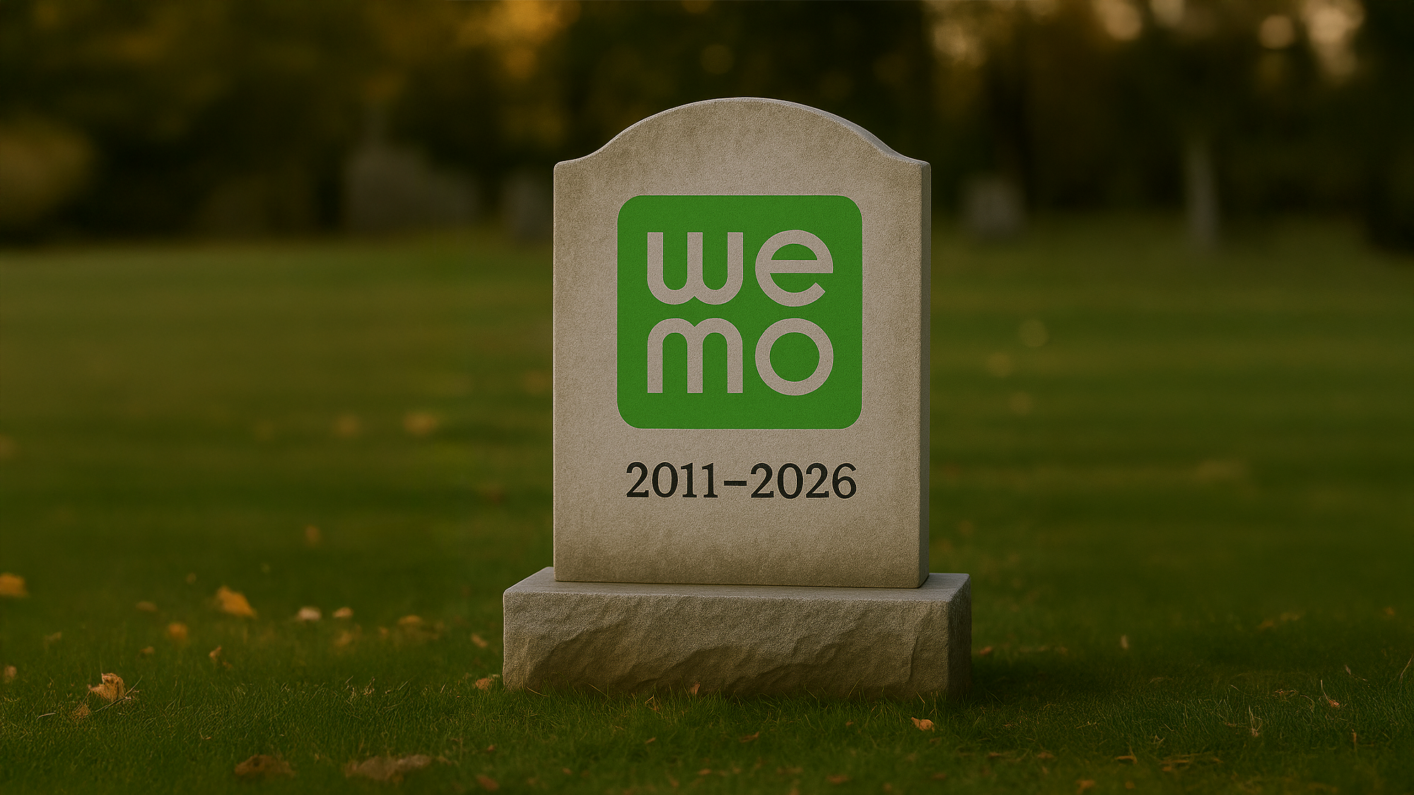 WeMo 2011-2026 (AI Generated Image)
